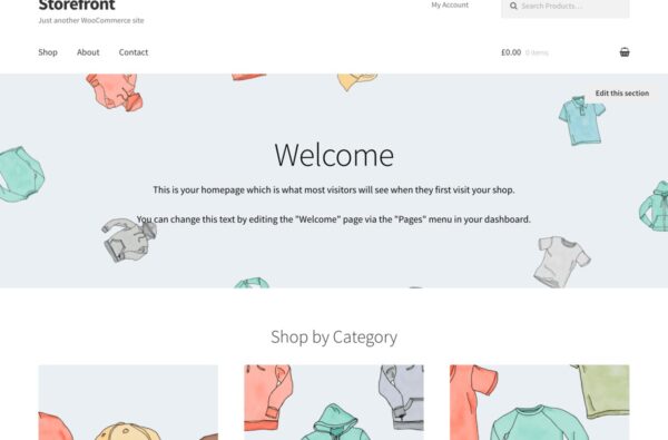 edit woocommerce themes