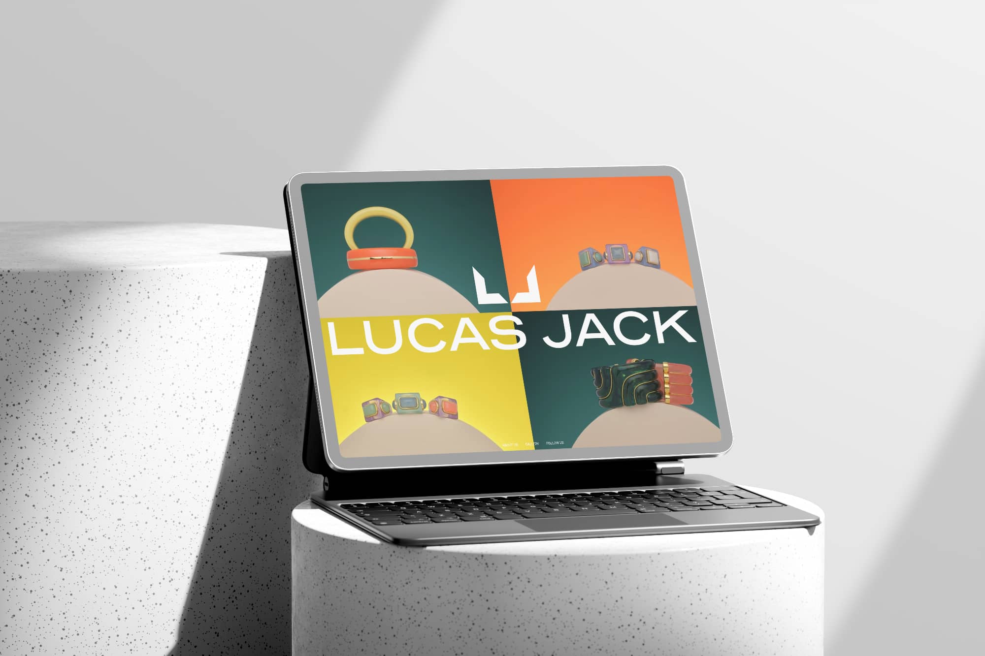 Minimalist design custom website case study