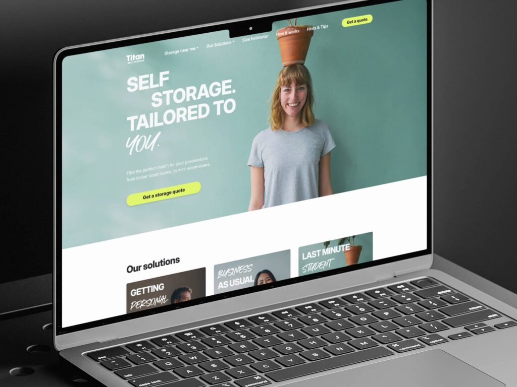 Titan Storage Web Design & Booking Automation Case Study