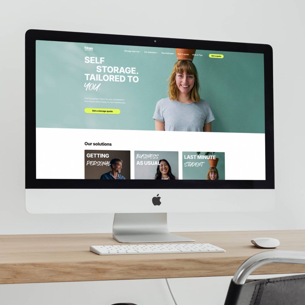 Titan Storage Web Design & Booking Automation Case Study