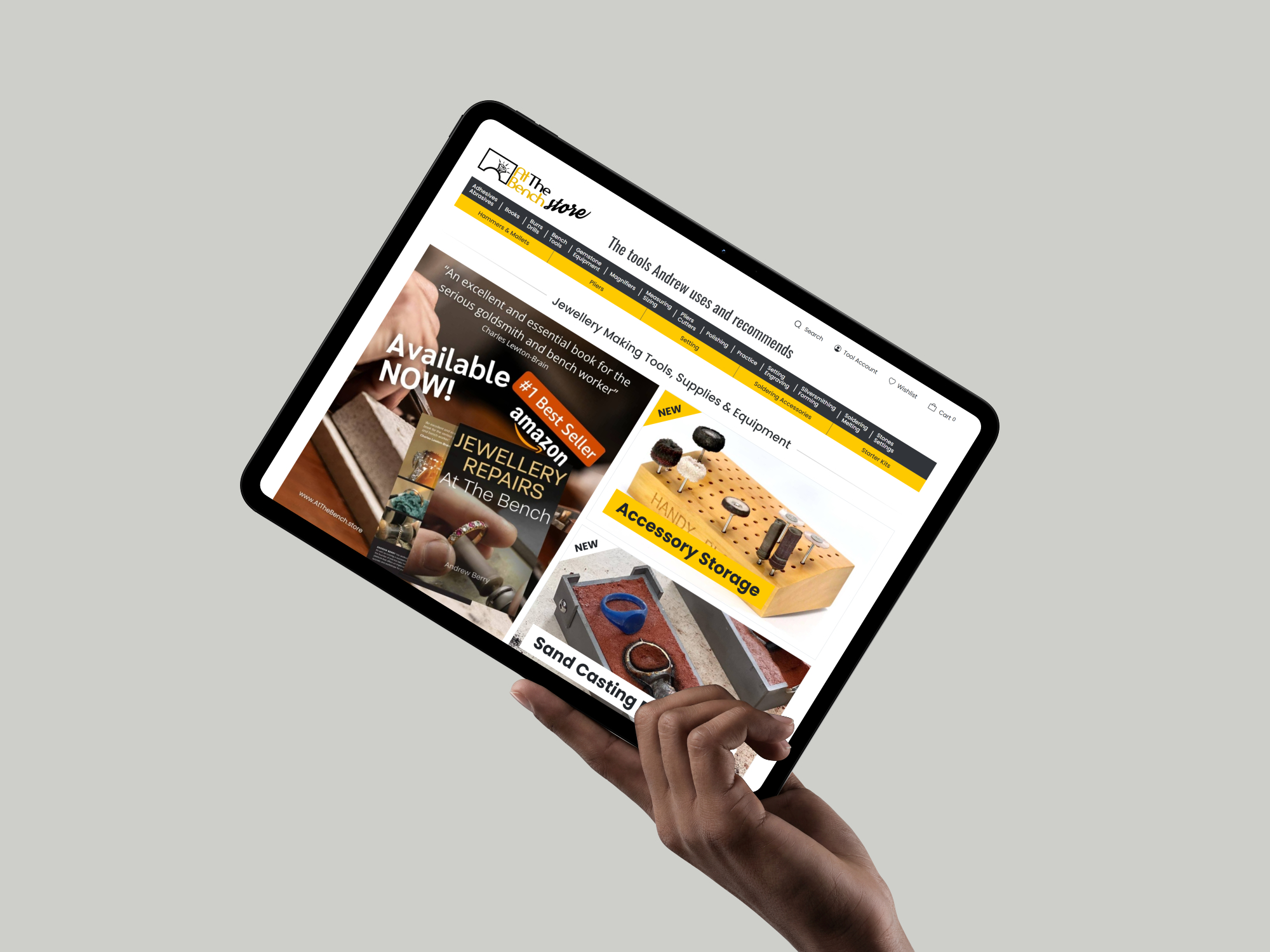 At The Bench Store Website Refresh